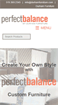 Mobile Screenshot of perfectbalancefurniture.com